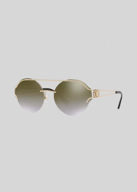 Ochelari de Soare Versace Mirror Gold V-Powerful Dama | NAYEJCV-31